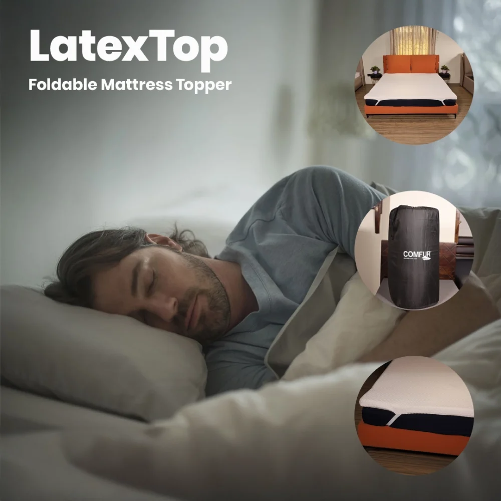 LatexTop – Foldable Mattress Topper - Image 3