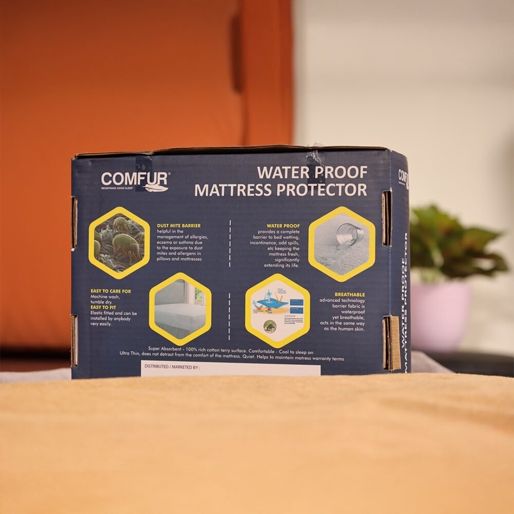 Comfur Shield Terry Mattrress Protector - Image 3